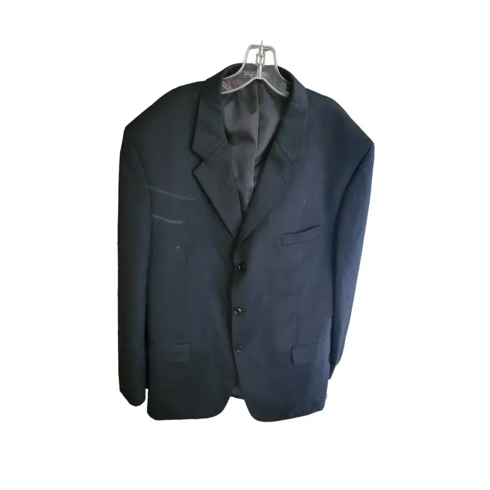 Evan-Picone Men's Suit Jacket 95% Wool Golden Fil Imported Fabric